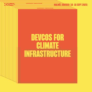 Cover Image for DevCos for Climate Infrastructure