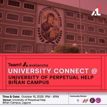 Cover Image for Team1 Avalanche University Connect @ University of Perpetual Help System Laguna - JONELTA Campus