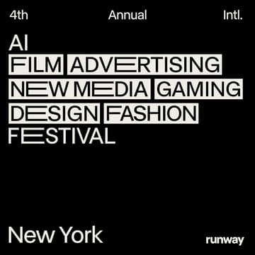 Cover Image for Runway's 4th Annual AI Festival (NYC)