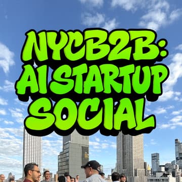 Cover Image for NYCB2B: AI Startup Social