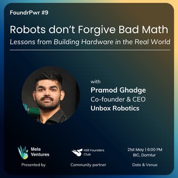 Cover Image for FoundrPwr - Robots don't Forgive Bad Math