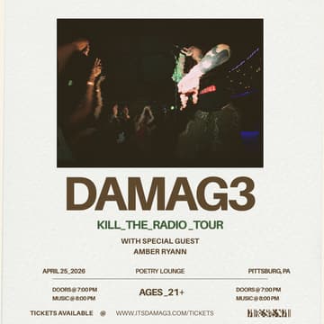 Cover Image for DAMAG3: LiVE in Pittsburgh