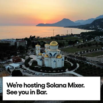 Cover Image for Solana Mixer Bar