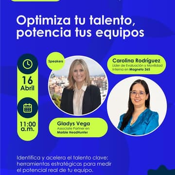 Cover Image for Webinar: Desarrollo de Altos Potenciales