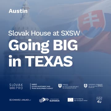 Cover Image for Going BIG in Texas - Slovak House at SXSW