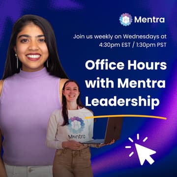 Cover Image for WEEKLY - Office Hours with Mentra Leadership
