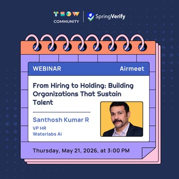 Cover Image for From Hiring to Holding: Building Organizations That Sustain Talent