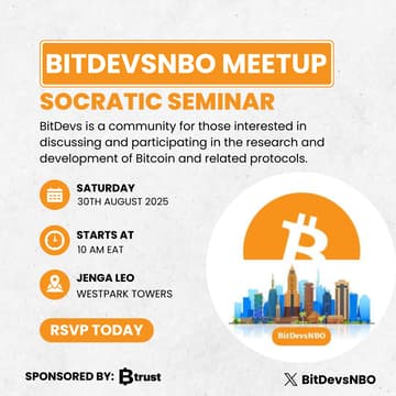Cover Image for BitDevs Nairobi, SS21