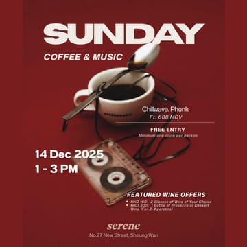 Cover Image for Serene Sunday: Coffee & DJ Vol. 2