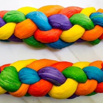 Cover Image for Rainbow Challah Braiding
