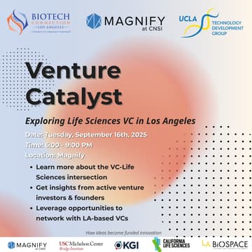 Cover Image for Venture Catalyst: Exploring Life Sciences VC in Los Angeles