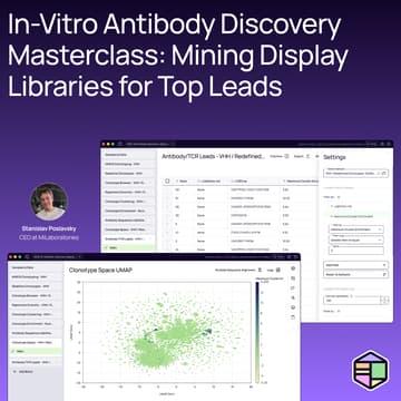 Cover Image for In-Vitro Antibody Discovery Masterclass: Mining Display Libraries for Top Leads