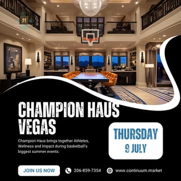 Cover Image for Champion Haus Investors Reception