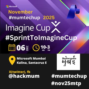 Cover Image for Sprint to Imagine Cup: Preparatory workshop for students