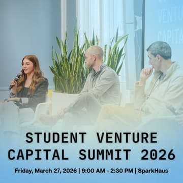 Cover Image for Student Venture Capital Summit 2026