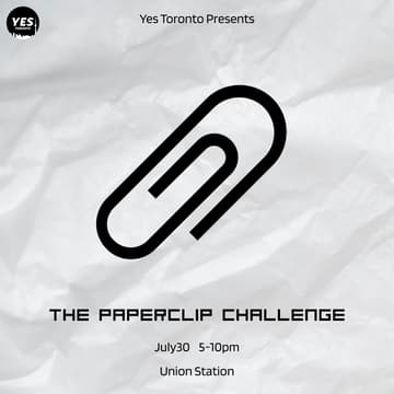 Cover Image for The Great Toronto Paperclip Challenge ๐โ๏ธ