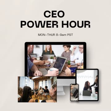 Cover Image for CEO POWER HOUR