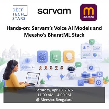 Cover Image for Hands-on: Sarvam's Voice AI Models and Meesho's BharatML Stack