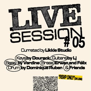 Cover Image for LIVE SESSION #05 w/ Likkle studio @La Montgolfière Canal
