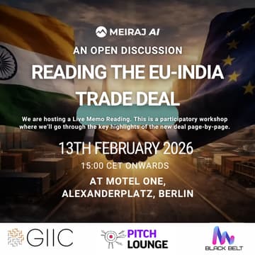 Cover Image for Reading the EU-India Trade Deal: An Open Workshop