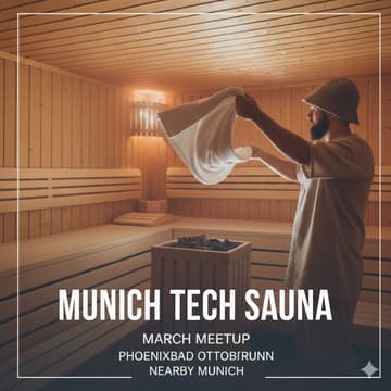Cover Image for Munich Tech Sauna March Meetup