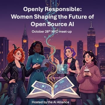 Cover Image for AI Alliance NYC - Openly Responsible: Women Shaping the Future of Open Source AI