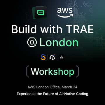 Cover Image for TRAE & AWS - Vibe Coding Workshop - London