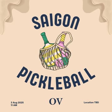 Cover Image for OV Saigon Pickleball Meetup - Aug 3rd