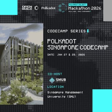 Cover Image for Polkadot Singapore CodeCamp