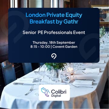 Cover Image for Gathr: Senior Private Equity Professionals Educational Breakfast
