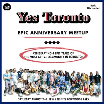 Cover Image for 4th Year Epic Meetup- Talk to 100+ Strangers