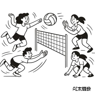 Cover Image for AI木曜会┃バレーの練習しよう会（初心者・女性大歓迎）｜@大森西地域力推進センター