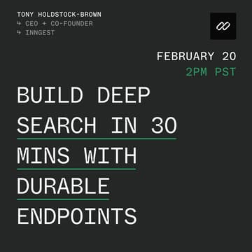 Cover Image for Build Deep Research in 30 mins with Durable Endpoints
