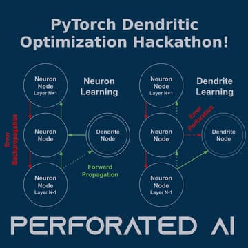 Cover Image for PyTorch Dendritic Optimization Hackathon