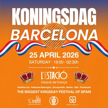 Cover Image for Koningsdag Festival Barcelona 2026 🇳🇱 👑
