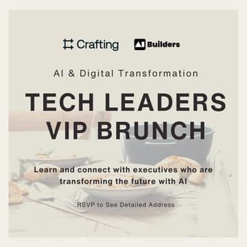 Cover Image for AI and Digital Transformation Tech Leaders VIP Brunch