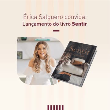 Cover Image for Lançamento "Sentir" por Érica Salguero