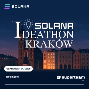 Cover Image for Solana Ideathon Kraków