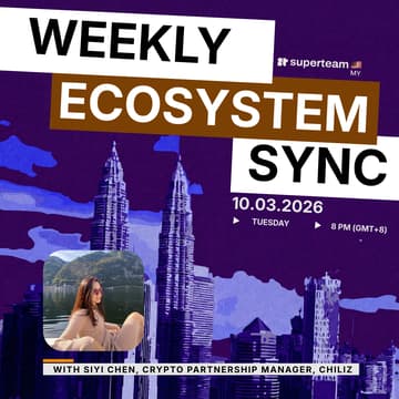 Cover Image for Superteam MY Ecosystem Sync ft. Chiliz