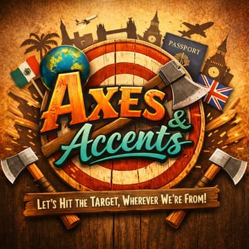 Cover Image for Axes & Accents: 🪓 TCK Axe-Throwing Night 🪓