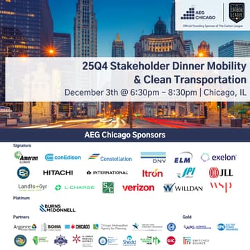 Cover Image for AEG Chicago 25Q4 Stakeholder Dinner