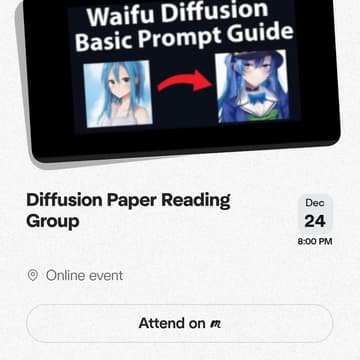 Cover Image for Diffusion Paper Reading Group