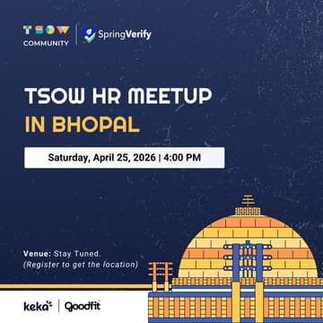 Cover Image for TSOW HR Meetup in Bhopal