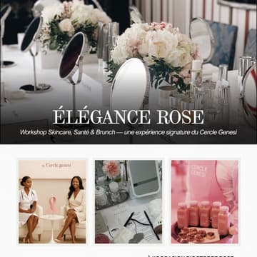 Cover Image for ÉLÉGANCE ROSE – Atelier « Skincare & Prévention »