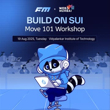 Cover Image for Build on Sui: Move 101 VIT Day 1