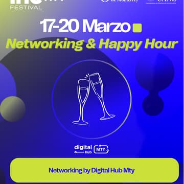 Cover Image for Happy Hour & Networking by Digital Hub Mty Restaurante Matthew, Expedition FEMSA