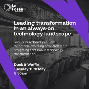 Cover Image for Leading transformation in an always-on technology landscape
