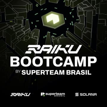 Cover Image for RAIKU Bootcamp by Solana Superteam Brasil - $2,000 in rewards