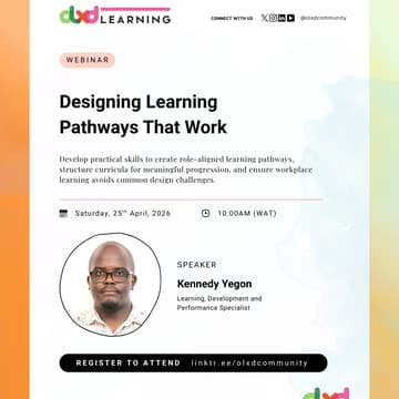 Cover Image for Curriculum Development for L&D: Designing Learning Pathways That Work