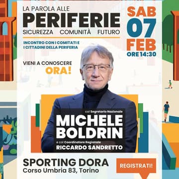 Cover Image for ORA! Piemonte - La Parola alle Periferie - con Michele Boldrin